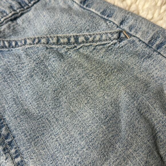 Vintage Riders Light Wash High Waisted Shorts HiRise Casual Everyday Summer - Picture 3 of 8